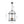 Load image into Gallery viewer, Farmhouze Light - 4 - Light Vintage Glass Cylinder Lantern Pendant Light - Pendant - Black - 
