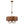 Load image into Gallery viewer, Farmhouze Light-5-Light Candle Style Rust Iron Drum Pendant-Pendant-Rust-
