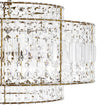 Load image into Gallery viewer, Farmhouze Light - 5 - Light Luxury Crystal Layered Drum Cage Chandelier - Chandelier - 23.6 in - 
