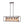 Load image into Gallery viewer, Farmhouze Light - 5 - Light Vintage Rustic Rectangle Kitchen Island Pendant - Chandelier - 5 - Light - 
