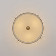 Load image into Gallery viewer, Farmhouze Light-Antique Brass Linen Fabric Tapered Drum Cage Ceiling Light-Ceiling Light-Gold-
