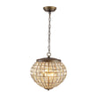 Load image into Gallery viewer, Farmhouze Light-Antique Luxe Bronze Faceted Crystal Orb Cage Chandelier-Chandelier-20.5 in W * 15.0 in H-
