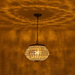 Load image into Gallery viewer, Farmhouze Light-Antique Luxe Bronze Faceted Crystal Orb Cage Chandelier-Chandelier-20.5 in W * 15.0 in H-
