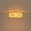 Load image into Gallery viewer, Farmhouze Light-Antique Round White Fabric Drum Lantern Ceiling Light-Ceiling Light-16 in-
