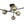 Load image into Gallery viewer, Farmhouze Light - Black Linear Smoked Glass Globe Sputnik Ceiling Light - Ceiling Light - Black - 

