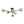 Load image into Gallery viewer, Farmhouze Light - Black Linear Smoked Glass Globe Sputnik Ceiling Light - Ceiling Light - Black - 
