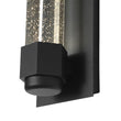 Load image into Gallery viewer, Farmhouze Light - Black Seeded Crystal Linear Dimmable LED Wall Sconce - Wall Sconce - Black - 
