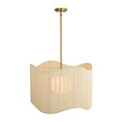 Load image into Gallery viewer, Farmhouze Light - Boho Bleached String Wide Drum Cage Pendant Light - Chandelier - White - 
