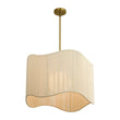Load image into Gallery viewer, Farmhouze Light - Boho Bleached String Wide Drum Cage Pendant Light - Chandelier - White - 
