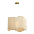 Load image into Gallery viewer, Farmhouze Light - Boho Bleached String Wide Drum Cage Pendant Light - Chandelier - White - 
