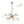 Load image into Gallery viewer, Farmhouze Light - Brass 12 - Light Ice Glass Shade Sputnik Chandelier - Chandelier - 12 - Light - Brass
