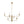 Load image into Gallery viewer, Farmhouze Light - Brass 6 - Light Fluted Glass Shade Candle Style Tiered Chandelier - Chandelier - Brass - 

