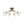 Load image into Gallery viewer, Farmhouze Light - Brass 8 - Light Bubble Round Sputnik Semi Flush Mount Light - Ceiling Light - Crackled - 
