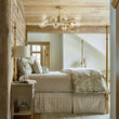 Load image into Gallery viewer, Farmhouze Light-Brass Branched Tiered Sputnik Glass Bubble Semi Flush-Chandelier-12 Bulbs-
