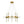 Load image into Gallery viewer, Farmhouze Light - Brass Cluster Clear Glass Bubble Round Ring Chandelier - Chandelier - Brass - 
