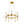 Load image into Gallery viewer, Farmhouze Light - Brass Cluster Clear Glass Bubble Round Ring Chandelier - Chandelier - Brass - 
