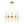 Load image into Gallery viewer, Farmhouze Light - Brass Cluster Clear Glass Bubble Round Ring Chandelier - Chandelier - Brass - 
