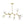 Load image into Gallery viewer, Farmhouze Light - Brushed Brass 8 - Light Glass Ice Branching Chandelier - Chandelier - 8 - Light - Brass
