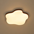 Load image into Gallery viewer, Farmhouze Light-Cartoon Star Walnut Faux Wood Dimmable LED Kids Ceiling Light-Ceiling Light-Walnut-
