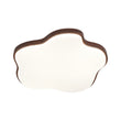 Load image into Gallery viewer, Farmhouze Light-Cartoon Star Walnut Faux Wood Dimmable LED Kids Ceiling Light-Ceiling Light-Walnut-
