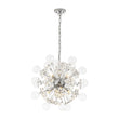 Load image into Gallery viewer, Farmhouze Light - Chrome 9 - Light Crystal Flower Glass Bubble Firework Chandelier - Chandelier - Chrome - 
