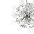 Load image into Gallery viewer, Farmhouze Light - Chrome 9 - Light Crystal Flower Glass Bubble Firework Chandelier - Chandelier - Chrome - 
