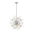 Load image into Gallery viewer, Farmhouze Light - Chrome 9 - Light Crystal Flower Glass Bubble Firework Chandelier - Chandelier - Chrome - 
