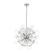 Load image into Gallery viewer, Farmhouze Light - Chrome 9 - Light Crystal Flower Glass Bubble Firework Chandelier - Chandelier - Chrome - 

