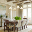 Load image into Gallery viewer, Farmhouze Light-Classic 4-Light White Fabric Conical Candle Chandelier-Chandelier-Brass-
