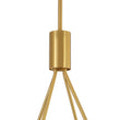 Load image into Gallery viewer, Farmhouze Light-Classic 4-Light White Fabric Conical Candle Chandelier-Chandelier-Brass-
