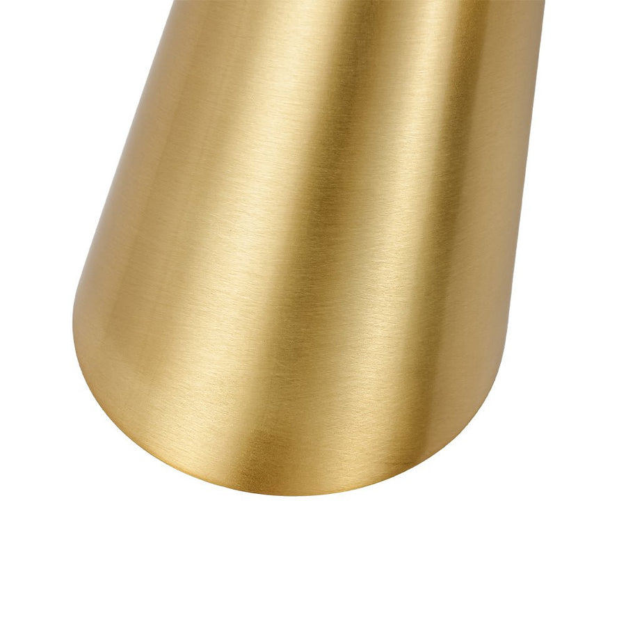 Farmhouze Light - Contemporary Bathroom Up and Down Brass Cone Wall Light - Wall Sconce - 2 Packs - 