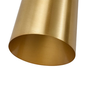 Farmhouze Light - Contemporary Bathroom Up and Down Brass Cone Wall Light - Wall Sconce - 2 Packs - 