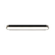 Load image into Gallery viewer, Farmhouze Light - Contemporary Matte Black Oval Dimmable LED Ceiling Light - Ceiling Light - 39.4 in - 
