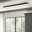 Load image into Gallery viewer, Farmhouze Light - Contemporary Matte Black Oval Dimmable LED Ceiling Light - Ceiling Light - 47.2 in - 
