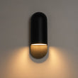 Load image into Gallery viewer, Farmhouze Light-Contemporary Simple Black Metal Oval Outdoor Wall Light-Wall Sconce-2 Packs-
