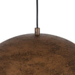 Load image into Gallery viewer, Farmhouze Light - Cottage Aged Bronze Style Oversized Dome Pendant Light - Chandelier - 23.6 in - 
