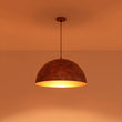 Load image into Gallery viewer, Farmhouze Light - Cottage Aged Bronze Style Oversized Dome Pendant Light - Chandelier - 23.6 in - 
