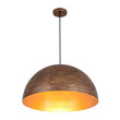 Load image into Gallery viewer, Farmhouze Light - Cottage Aged Bronze Style Oversized Dome Pendant Light - Chandelier - 23.6 in - 

