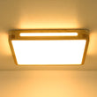 Load image into Gallery viewer, Farmhouze Light - Cottage Rustic Dimmable LED Square Wooden Flush Mount Light - Ceiling Light - 15 in - 
