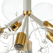 Load image into Gallery viewer, Farmhouze Light - Dimmable Cluster Cluster Glass Globe Bubble Semi Flush Mount - Chandelier - White - 
