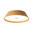 Load image into Gallery viewer, Farmhouze Light - Dimmable LED Rustic Wood Grain Round Ceiling Light - Ceiling Light - Oak - 
