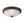 Load image into Gallery viewer, Farmhouze Light - Faceted Glass Dimmable LED Round Flush Mount Light - Ceiling Light - 13 in. - 
