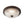 Load image into Gallery viewer, Farmhouze Light - Faceted Glass Dimmable LED Round Flush Mount Light - Ceiling Light - 13 in. - 
