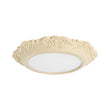 Load image into Gallery viewer, Farmhouze Light-Farmhouse Beige Carved Resin LED Flush Mount Ceiling Light-Ceiling Light-Ivory-
