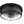 Load image into Gallery viewer, Farmhouze Light - Farmhouse Clear Crackle Glass Round Flush Mount Ceiling Light - Ceiling Light - Black - 
