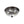 Load image into Gallery viewer, Farmhouze Light - Farmhouse Clear Ribbed Glass Flush Mount Ceiling Light - Ceiling Light - Oil Rubbed Bronze - 
