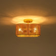 Load image into Gallery viewer, Farmhouze Light-Farmhouse Coastal Woven Rope Quatrefoil Scalloped Ceiling Light-Ceiling Light-13.8 in-
