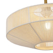Load image into Gallery viewer, Farmhouze Light-Farmhouse Coastal Woven Rope Round Cage Semi Flush Mount-Ceiling Light-Ivory String-
