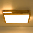 Load image into Gallery viewer, Farmhouze Light - Farmhouse Dimmable LED Square Wooden Flush Mount Ceiling Light - Ceiling Light - 15 in - 
