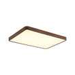 Load image into Gallery viewer, Farmhouze Light - Farmhouse Dimmable LED Walnut Wood Rectangle Ceiling Light - Ceiling Light - 24.4 In (Back Order) - 
